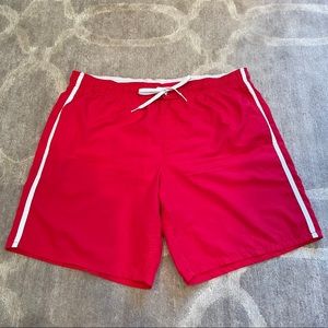 Sundek Men’s Red Swim Trunks